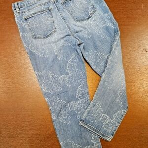 CHAPS Madden Capri Jeans Stretch Slimming Fit Size 10